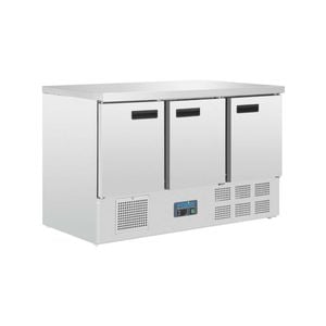 Polar G-series 3 Door Counter Fridge 368ltr - Under Bench Fridges (g622-a)