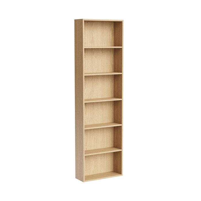 Kaboodle 500-599mm Honey Oak Customisable Shallow Pantry Open Shelf