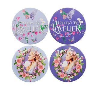 4pc Maxwell & Williams Ceramic Coasters Set Serveware Lovelier 10cm