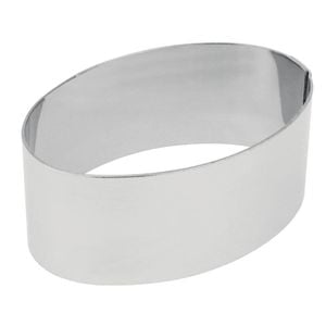 Matfer Bourgeat Oval Mini Gateaux Mould Professional Bakeware 50 X 30mm Commercial Kitchen Pastry Tool