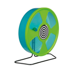 Trixie Plastic Exercise Wheel, Blue 28cm