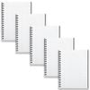 5pc Spirax 511 Hard Cover Notebook Writing Stationery Twin Wire 200-pages Black