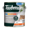 Taubmans 2L White Low Sheen All Weather Exterior Paint