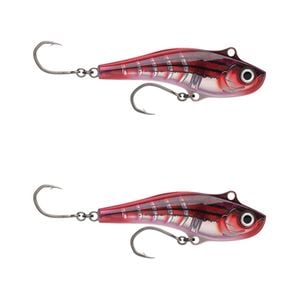 2x Rapala Sarda 18cm High Speed 200gm Trolling Lures - Real Red Bait