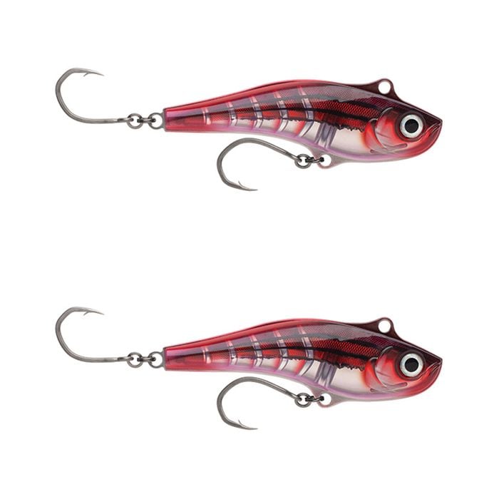 2x Rapala Sarda 18cm High Speed 200gm Trolling Lures - Real Red Bait