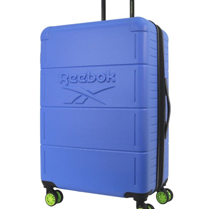 Reebok Wanderer Large 125L Hard Shell Case Suitcase Luggage Blue