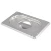 Vogue Gastronorm Tray Lid Stainless Steel 1/4 Gn 265x162mm Commercial Kitchen Storage