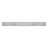 Forme 800mm Stainless Steel Shower Grate With Round Waste Outlet