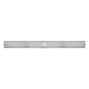Forme 800mm Stainless Steel Shower Grate With Round Waste Outlet