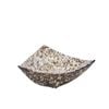Academy Ezra Plate Mottled Reactive Grey 19x19x6cm