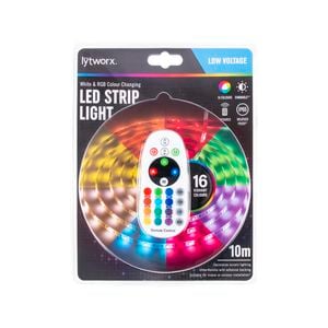 Lytworx 10m RGB And White LED Strip Light