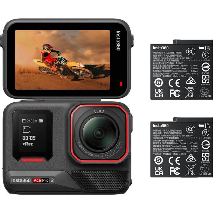Insta360 Ace Pro 2 Action Camera (dual Battery Bundle)