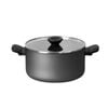 Meyer Bauhaus Series Nonstick Induction Casserole With Glass Lid 24cm/5.2l
