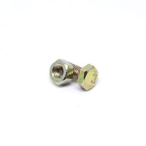 Pinnacle M4 x 20mm Yellow Zinc Hi Tensile Hex Bolt And Nut - 10 Pack