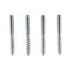 Everhang M6 x 48mm Zinc Plated Hanger Bolt - 4 Pack