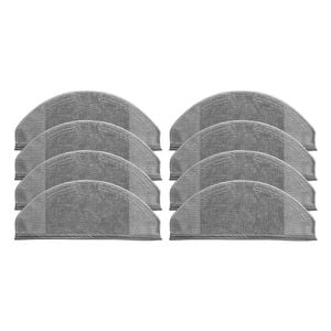 iDeer life 8 Pack Mop Replacement Pads Compatible for eufy X8 Hybrid Series Robot Vacuums