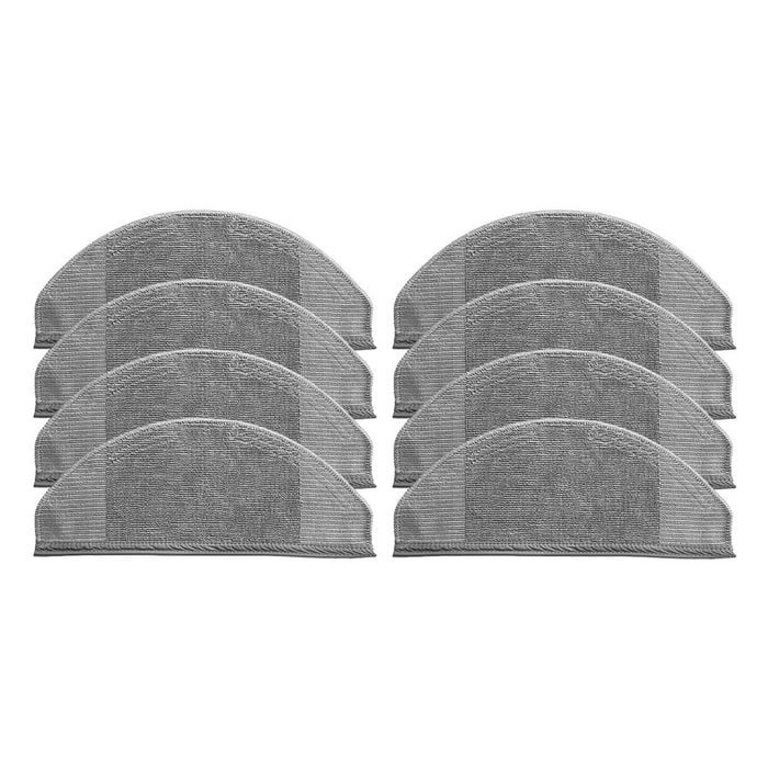 iDeer life 8 Pack Mop Replacement Pads Compatible for eufy X8 Hybrid Series Robot Vacuums