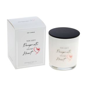 Bramble Bay Pawprints Sympathy Coconut/Lemongrass Soy Candle Home Fragrance 300g
