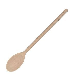 Vogue Wooden Spoon High Heat Resistant Non-stick Safe 305mm Commercial Kitchen Cooking Utensil