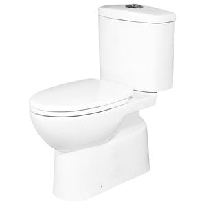 Estilo Close Coupled Rimless S Trap Toilet Suite
