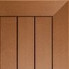 Ekodeck Classic 137 x 23mm 5.4m Highland Oak Composite Decking