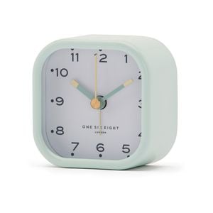 One Six Eight London Lisa Sage Green Alarm Clock