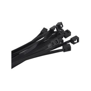 Kincrome 355mm Black Self-Cut Cable Tie 20 Pack