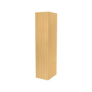Lugna 2048 x 450 x 580mm Sand Double Hanging Left Hinged Door Storage Cabinet