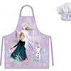 Disney Frozen Purple Autumn Kids Apron And Chef Hat