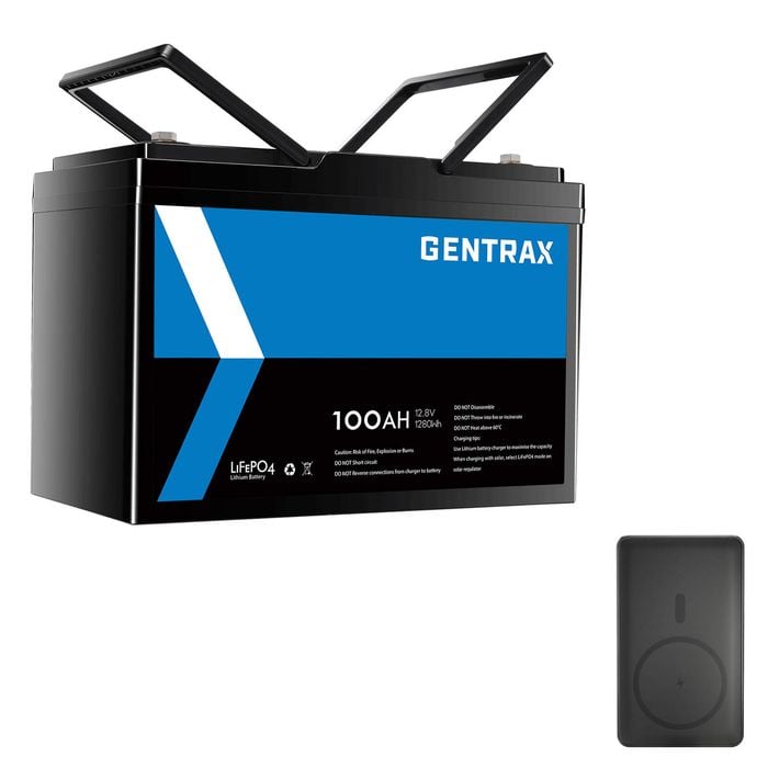 Gentrax 12v 100ah Lithium Battery + 10000mah Power Bank