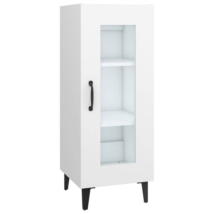 vidaXL Sideboard White Cupboard Cabinet Buffet Home Organiser