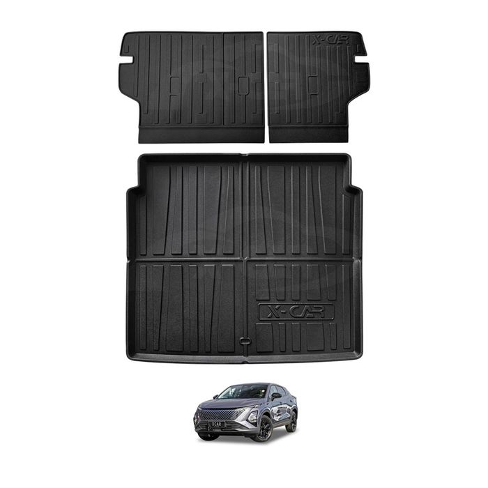 Boot Liner Back Seat Protector For Chery C5 2025-onwards All Weather Heavy Duty Cargo Car Trunk Kick Mats
