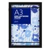 Pixel 330 x 32 x 452mm Black A3 DIY Craft Frame