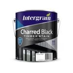 Intergrain 4L Charred Black Timber Stain - 4L