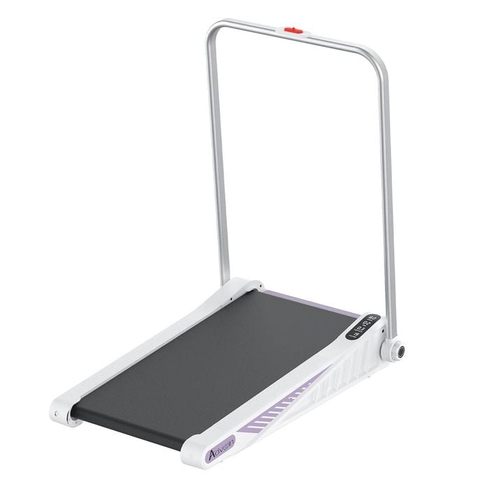 Advwin Incline Treadmill Under Desk Walking Pad White