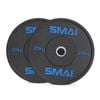 Smai Hd Bumper Plates (pair) - 20kg - Black