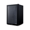 Devanti 115l Bar Fridge Glass Door W/light - Black