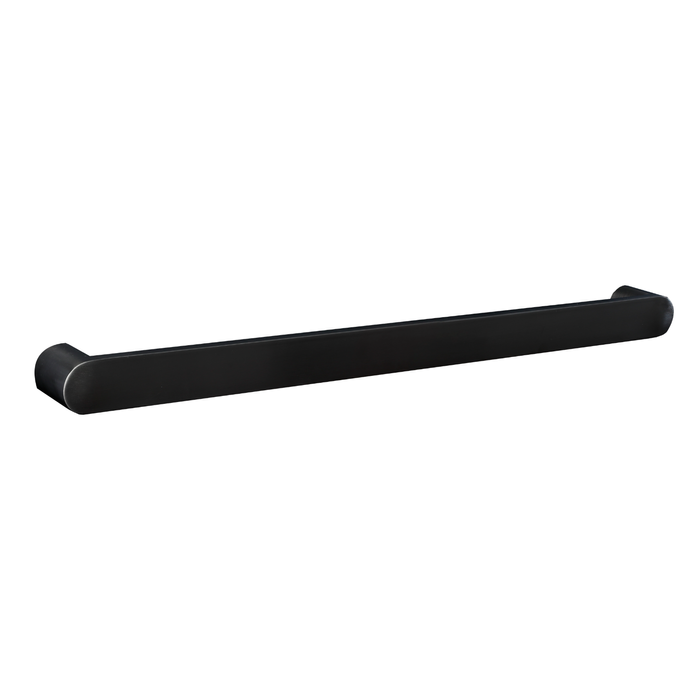 Hotwire 800mm Gun Metal Single Horizontal Round Bar