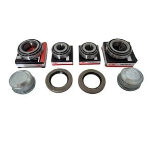 2x Standard Trailer Wheel Bearing Kits With Dustcaps To Suit Holden Axles. Lm67048 And Lm11949 - Bearing Kit | Axles | Wheel