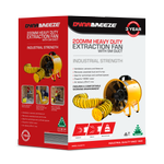 Dynabreeze 200mm Extraction Fan with 5m Duct Combo