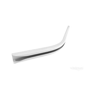 Windoware 135° Normal White Corner Bend Standard Square Track