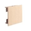 DECO 50 x 50mm Curly Birch DecoBatten End Cap