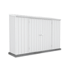 Absco Sheds 3.0 x 0.78 x 1.95m Surfmist Double Door Space Saver Garden Shed