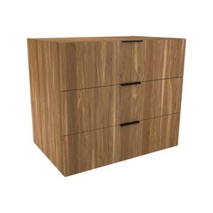 Lugna 768 x 900 x 580mm Cove 3 Drawer Storage Cabinet