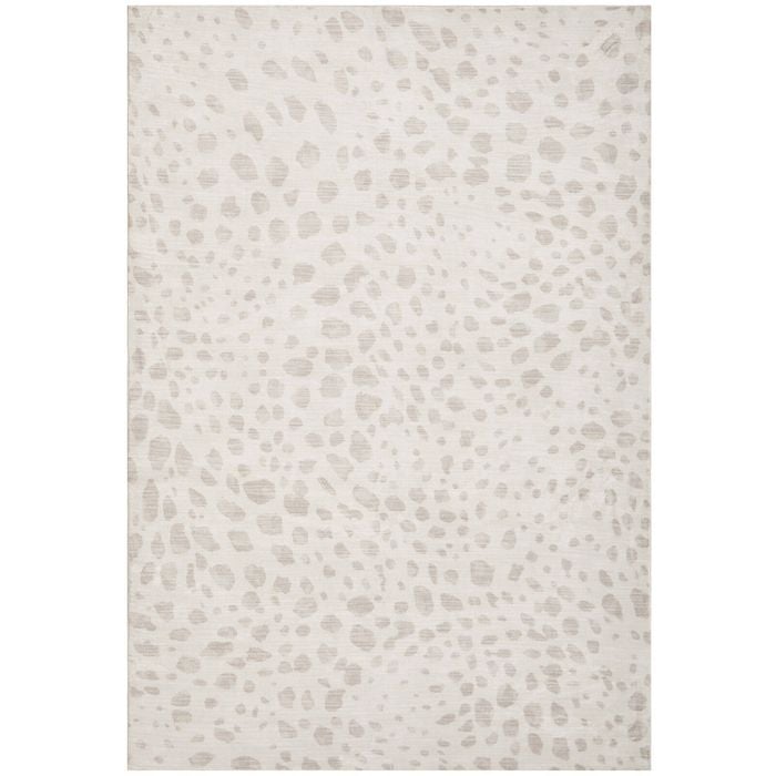 The Rug Connection Renew Mila Light Beige 220x150cm - Medium Pet Friendly Washable Indoor Floor Rug