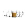 Vega Glass Tea & Coffee Mugs 300ml - Set of  6 - LAV