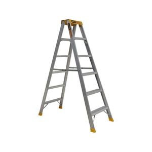 Gorilla 150kg Pro-Lite 6 Step Double Sided Aluminium Ladder