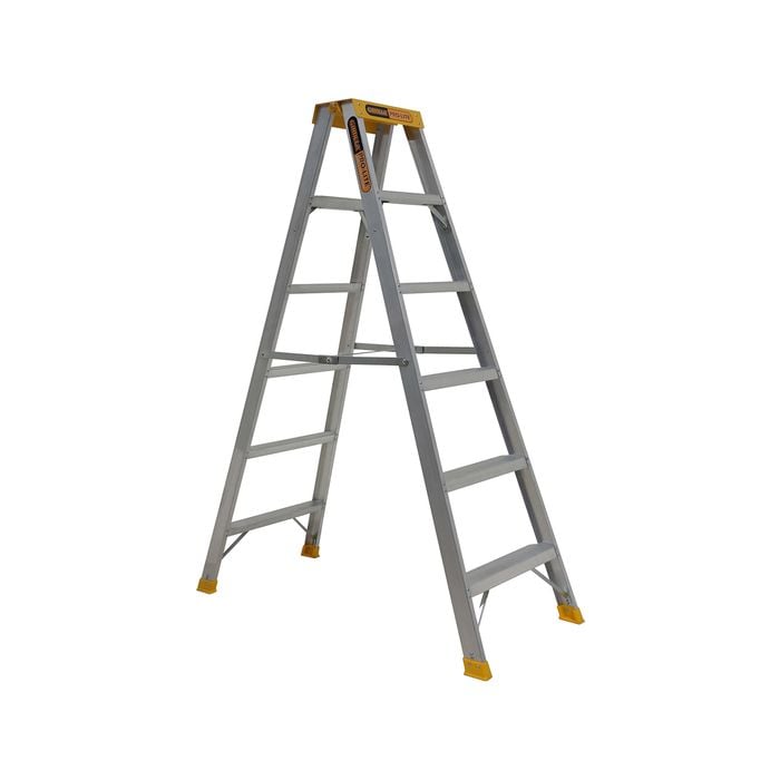 Gorilla 150kg Pro-Lite 6 Step Double Sided Aluminium Ladder