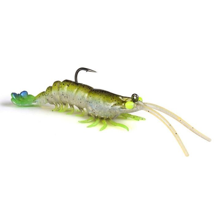 ZMan PrawnZ Elite 5" Pre Rigged Soft Plastic Fishing Lure Fried Chicken