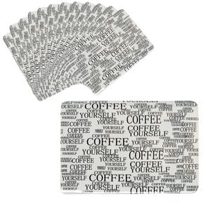 Set of 12 PVC Easy Care Placemats - Signature White 43 x 28 cm